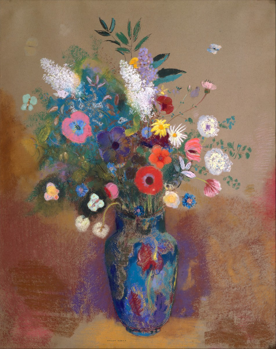 Bouquet of Flowers, Odilon Redon, 1905 Ramble &amp; Roam