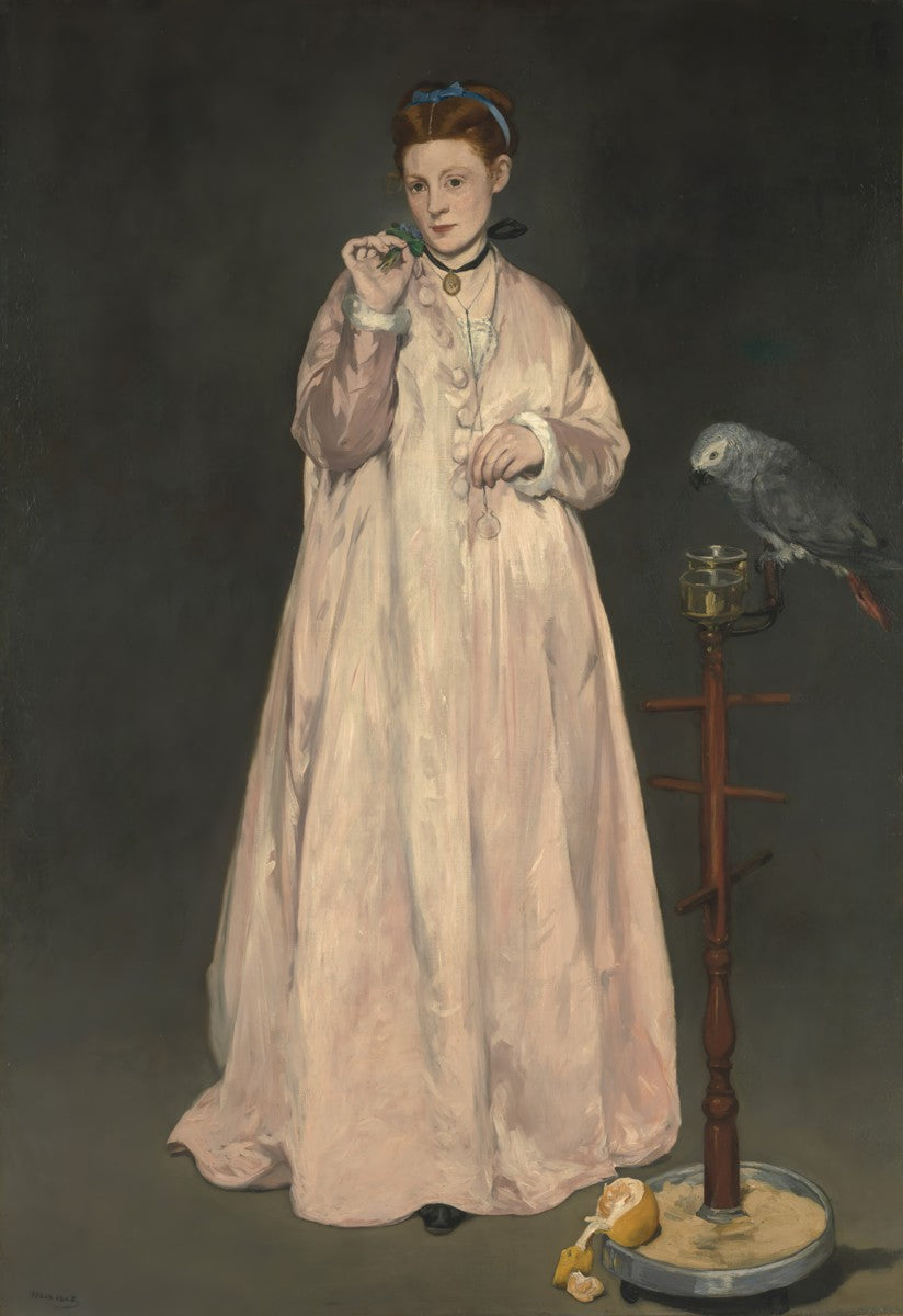Young Lady in 1866, Edouard Manet Ramble &amp; Roam