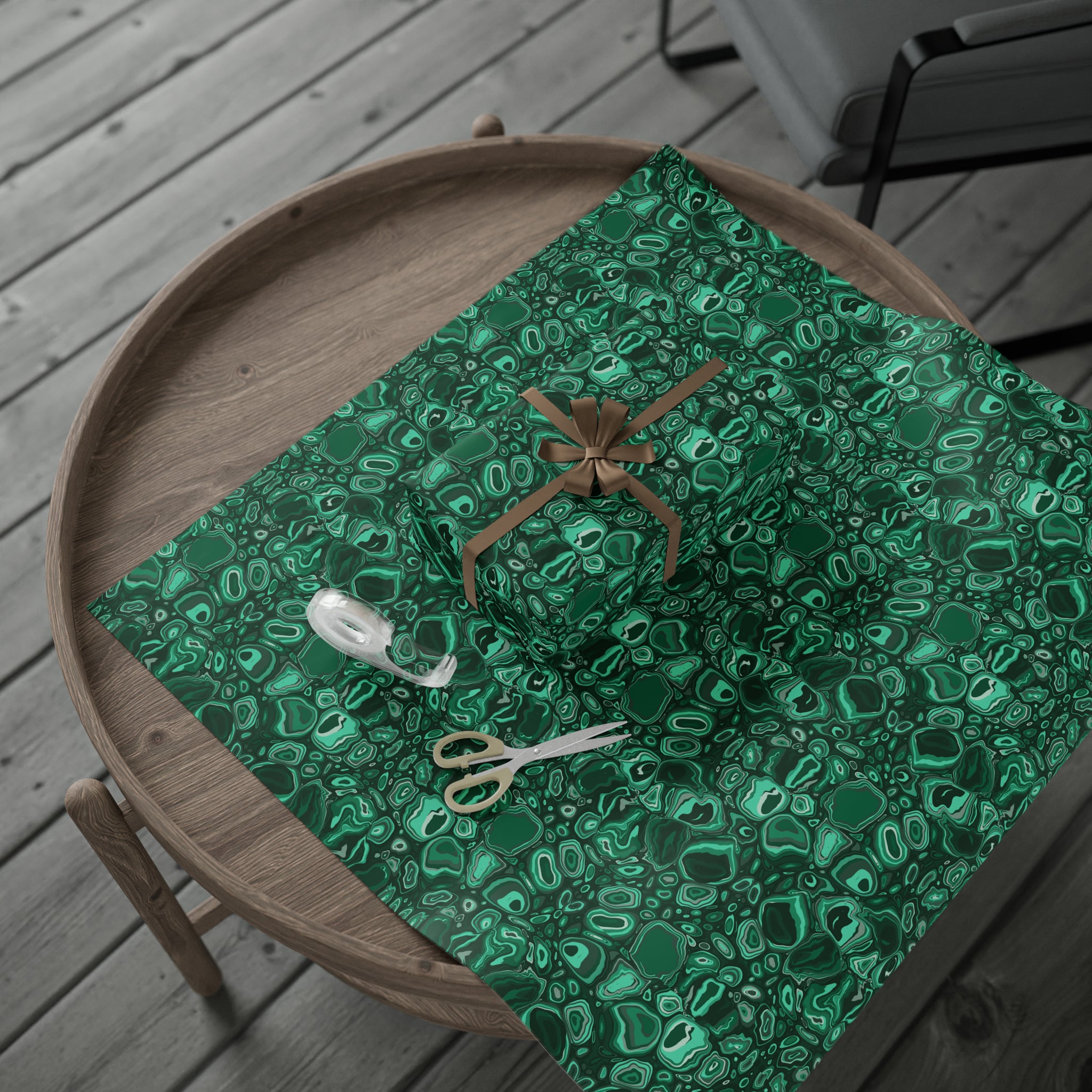 Malachite Wrapping Papers