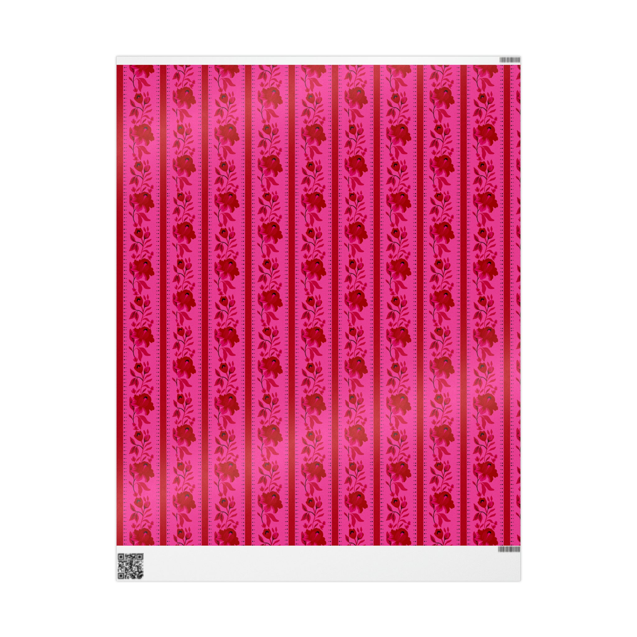 Pink country maximalist gift wrap