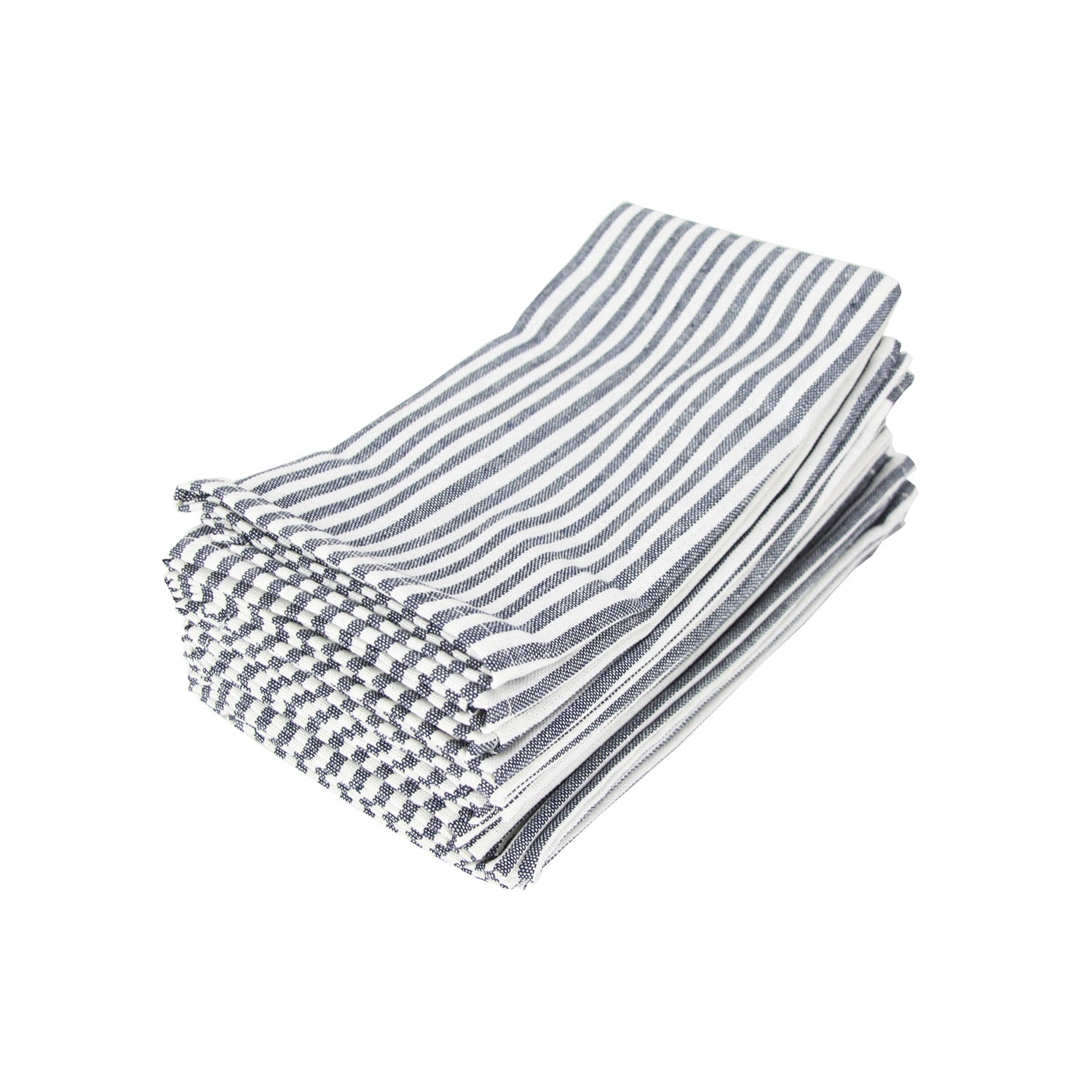 Pin Striped Linen Napkins