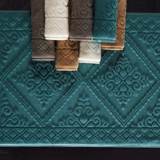 Rich Hues Cotton Bath Mat
