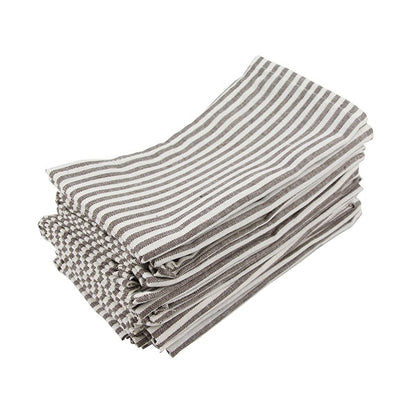 Pin Striped Linen Napkins