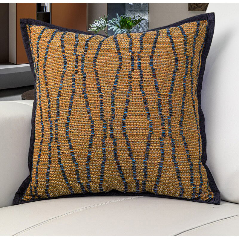 Tiger Stripe Textured Pillow