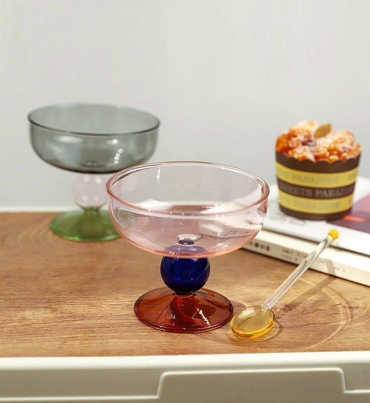 Chromatic Dessert Glasses