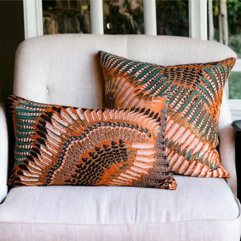 Italian Marbled Throw Pillow