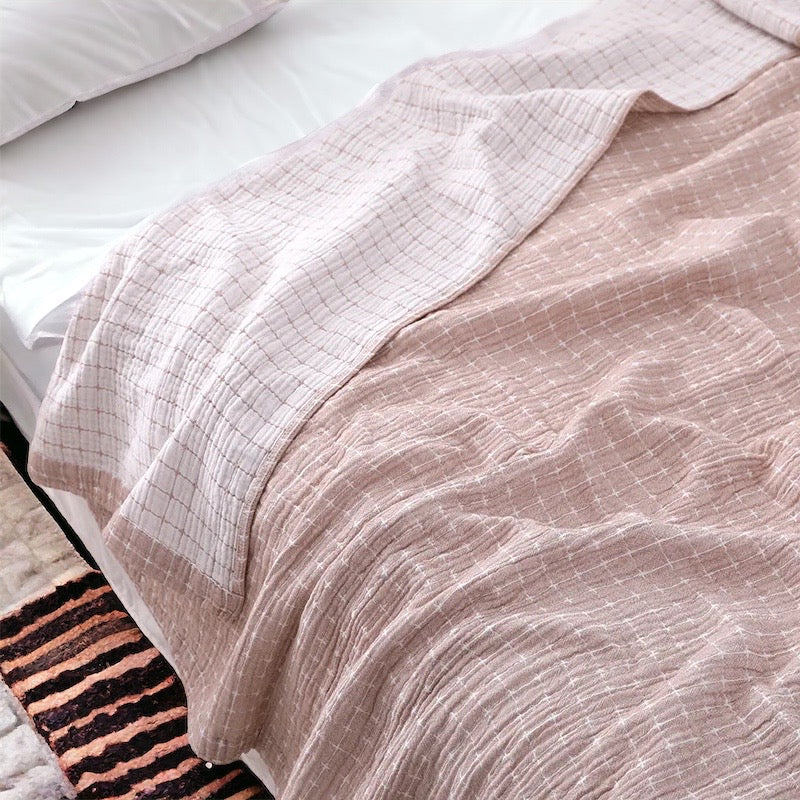 Japanese Cotton Gauze Coverlet