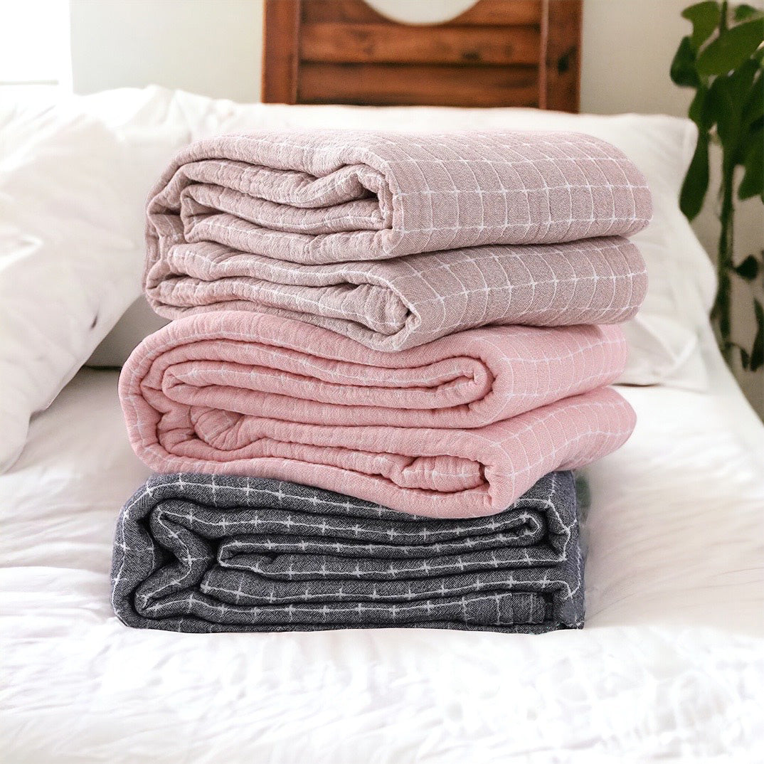 Japanese Cotton Gauze Coverlet