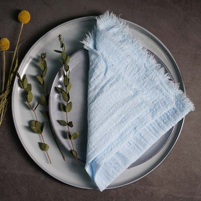 Rustic Linen Napkins, set of 10