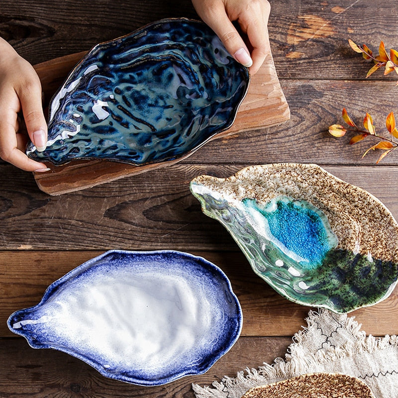 Coastal Elegance Oyster Plates & Platters
