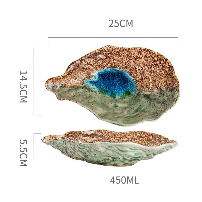 Coastal Elegance Oyster Plates & Platters