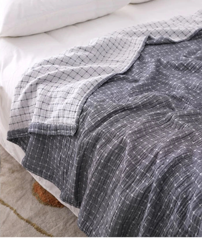 Japanese Cotton Gauze Coverlet