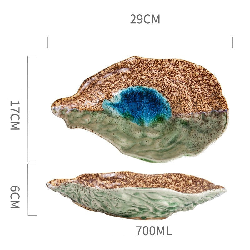 Coastal Elegance Oyster Plates & Platters