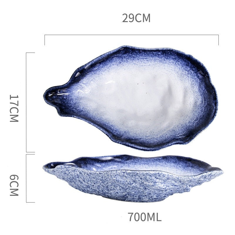 Coastal Elegance Oyster Plates & Platters
