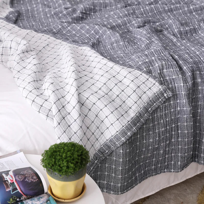 Japanese Cotton Gauze Coverlet