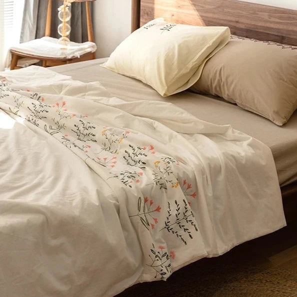 Lightweight Summer Embroidered Quilts