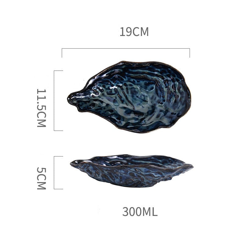 Coastal Elegance Oyster Plates & Platters