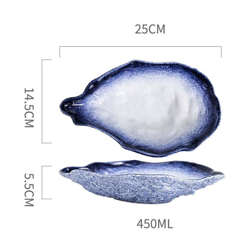 Coastal Elegance Oyster Plates & Platters
