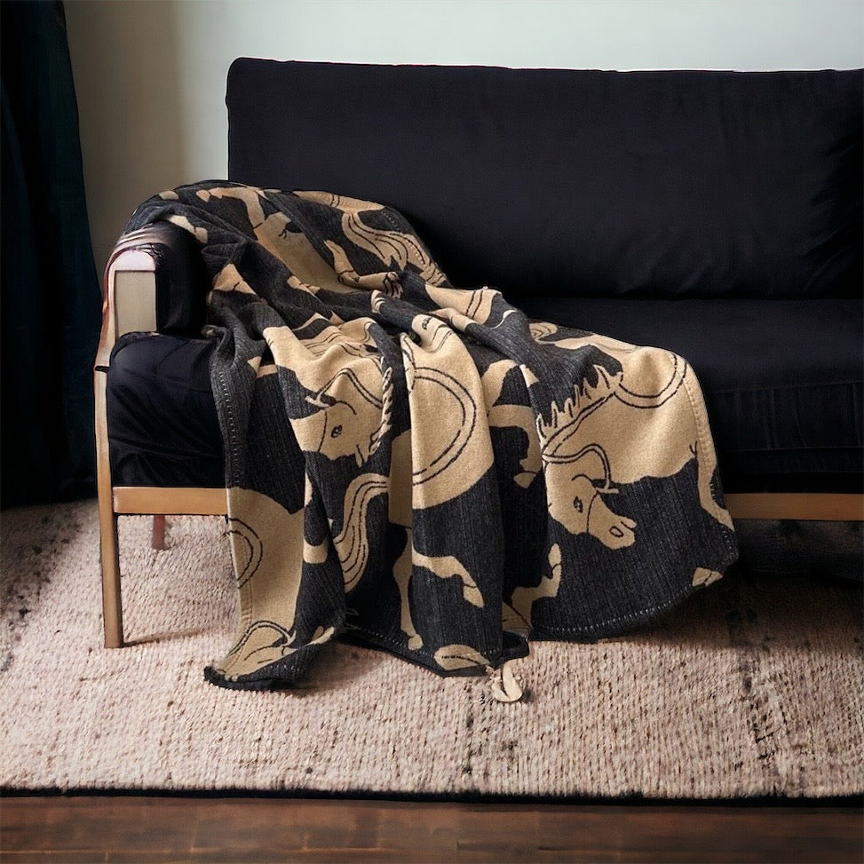Mustang Mesa Wool Blanket
