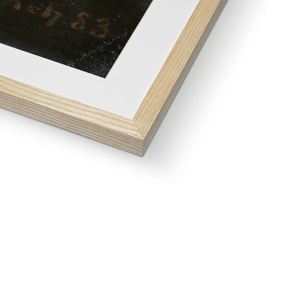 Edvard_Munch_Study_of_a_Head Framed &amp; Mounted Print