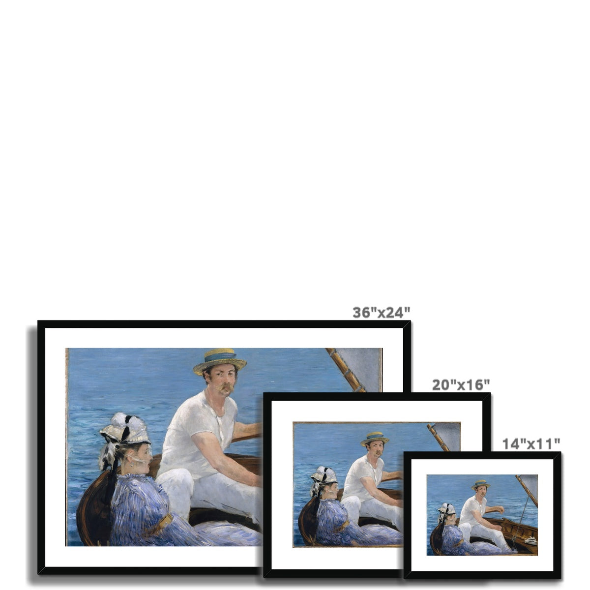 boats tbd Framed & Mounted Print