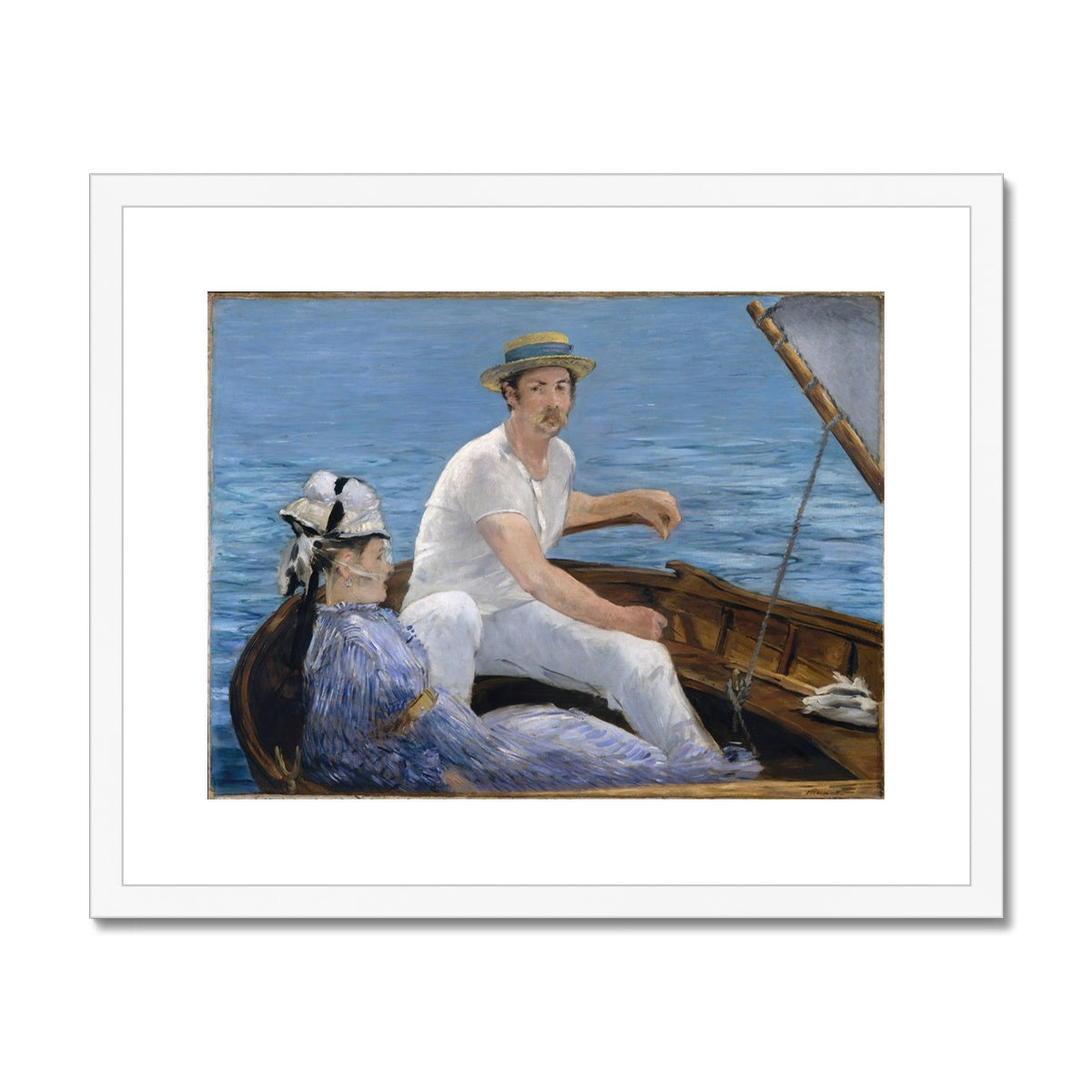 boats tbd Framed & Mounted Print