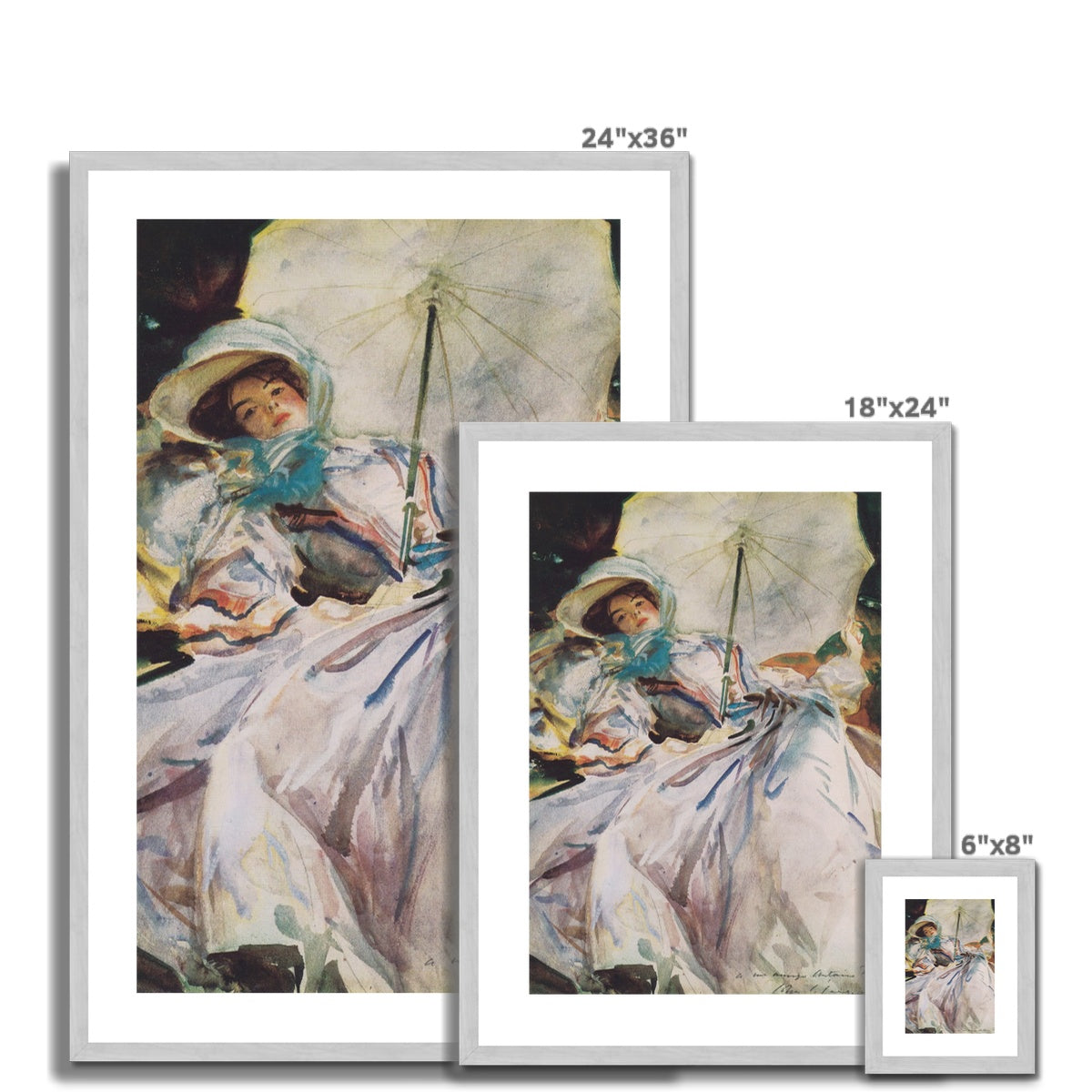 singersarg1 Antique Framed & Mounted Print