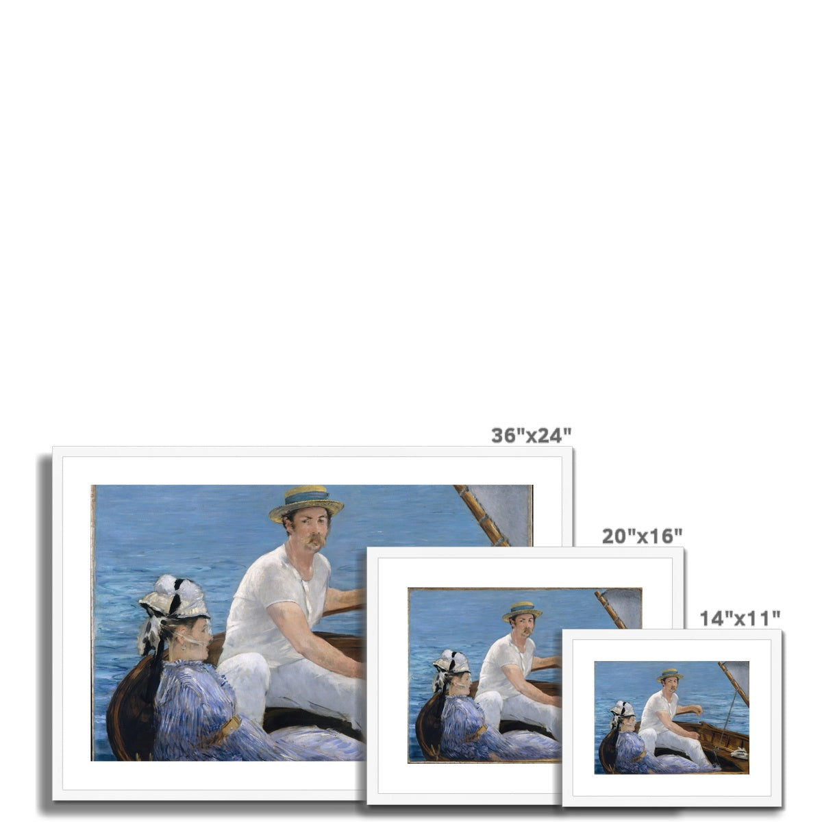 boats tbd Framed & Mounted Print