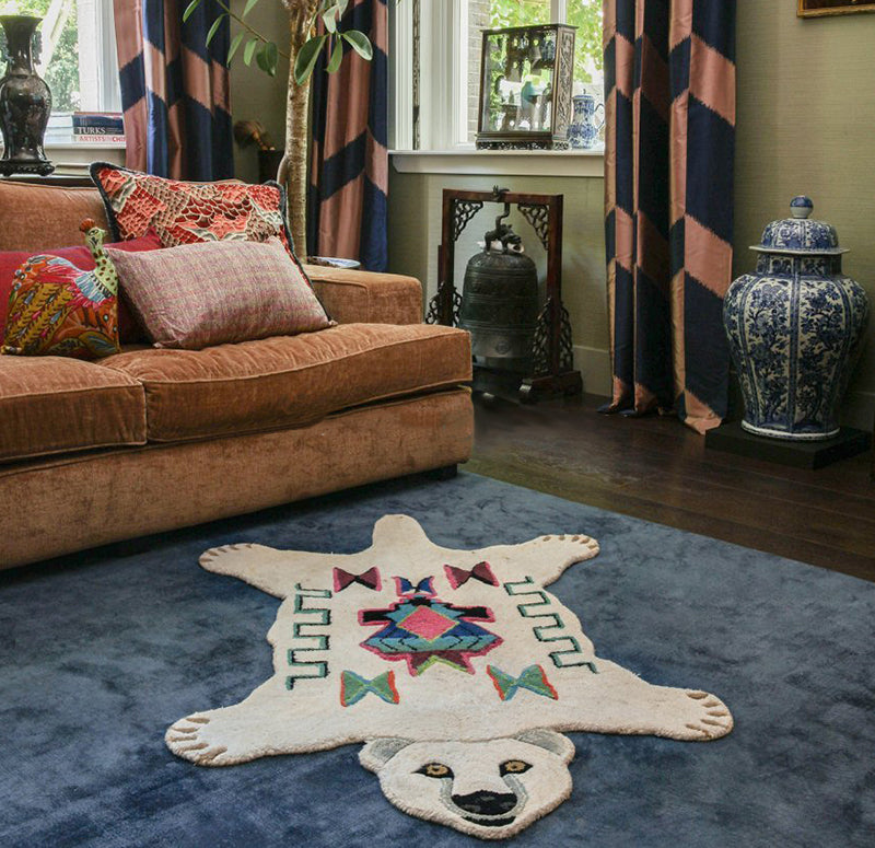 Animal Hand-Tufted Area Rugs, 6 styles Ramble & Roam