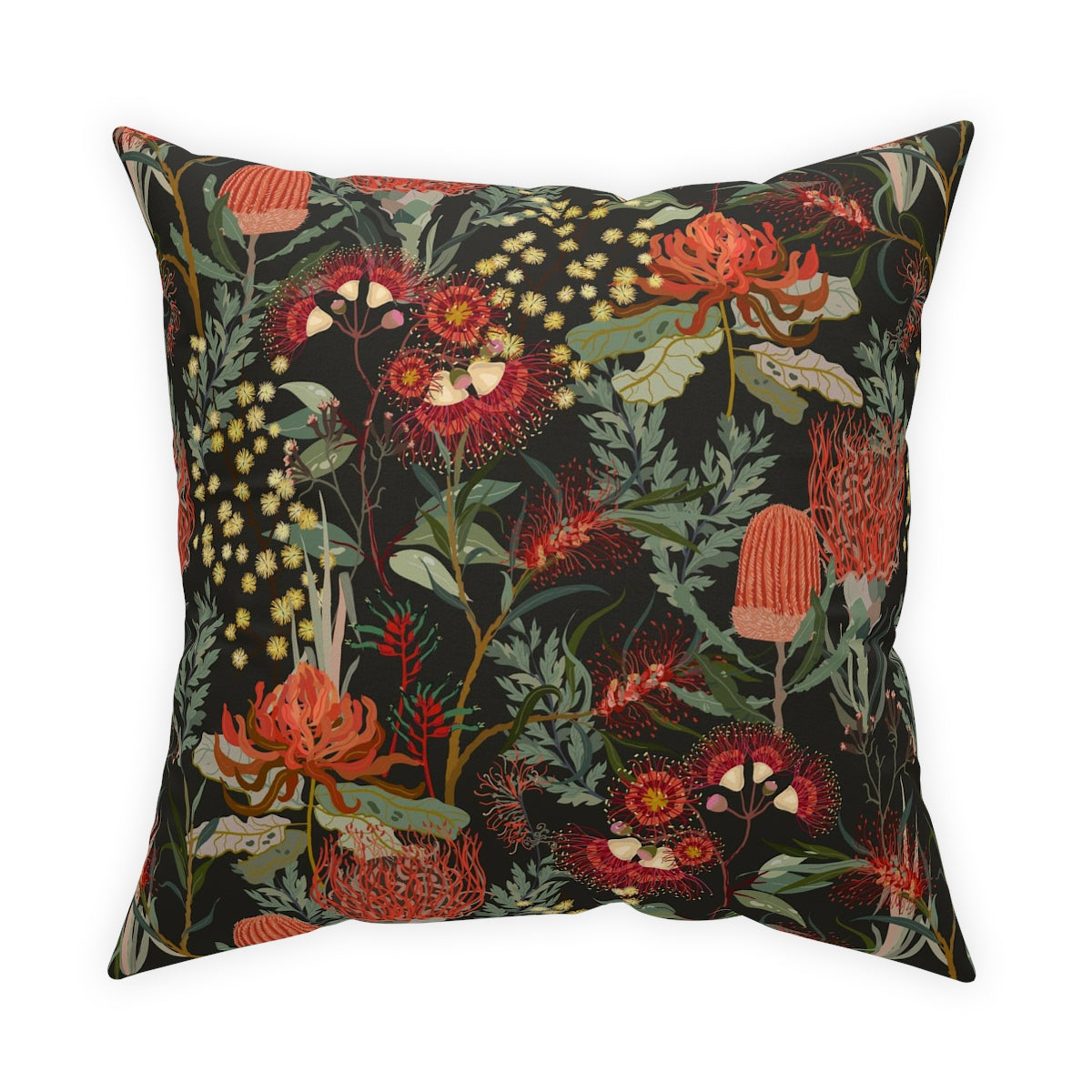 Australia flora Broadcloth Pillow Ramble &amp; Roam