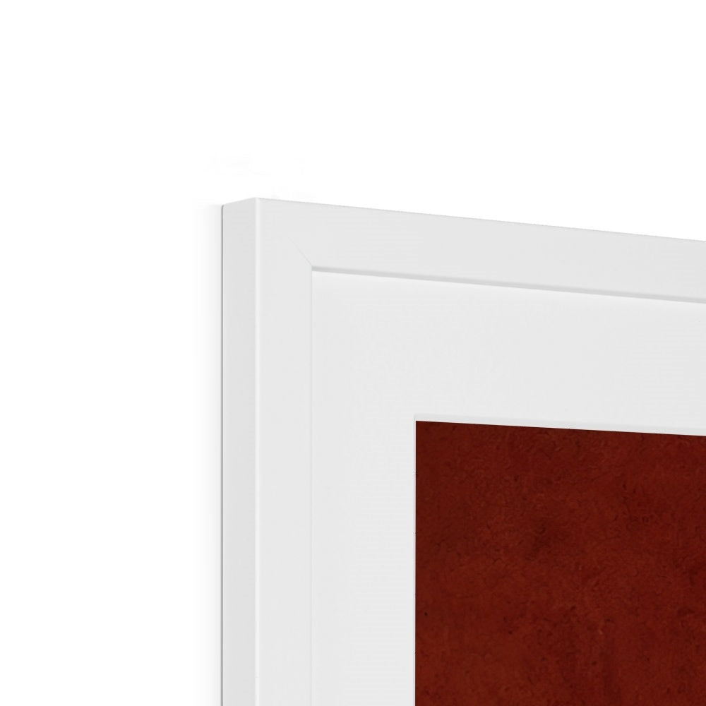 Building my self esteem Framed & Mounted Print Ramble & Roam