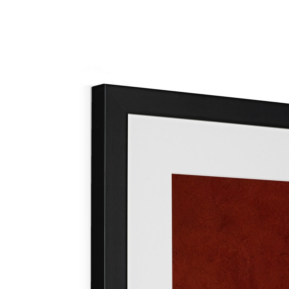 Building my self esteem Framed & Mounted Print Ramble & Roam