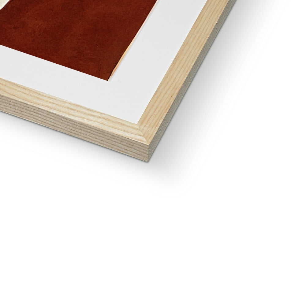 Building my self esteem Framed & Mounted Print Ramble & Roam