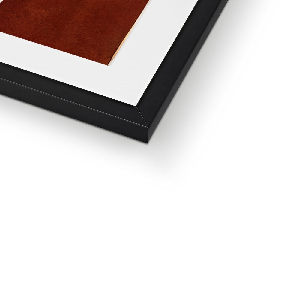 Building my self esteem Framed & Mounted Print Ramble & Roam