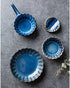 Chrysanthemum Blue Stoneware Dinnerware Ramble & Roam