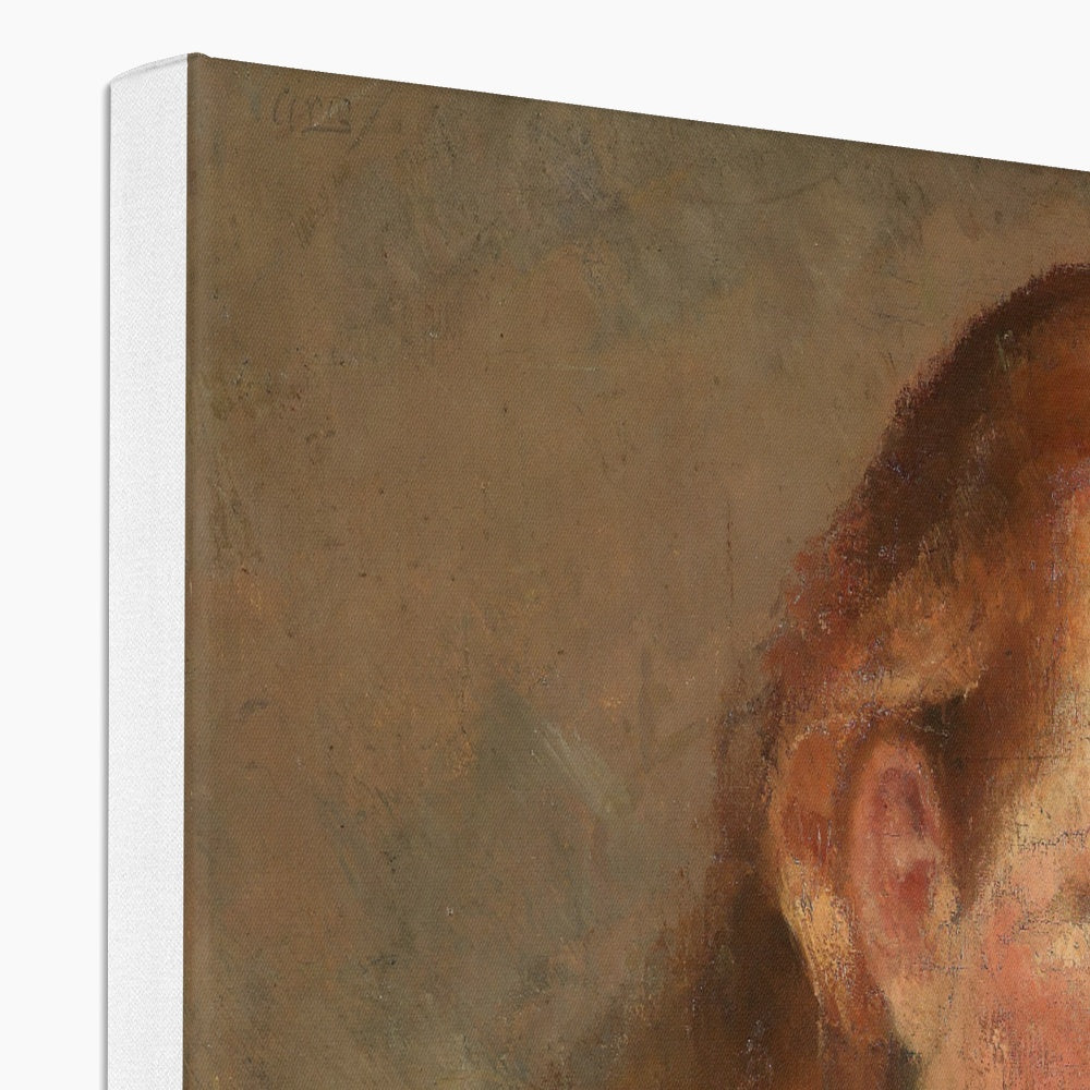 Edvard Munch, Study of a Head Canvas Ramble &amp; Roam