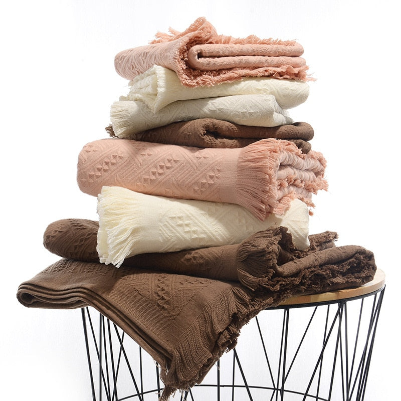 Fringed Japanese Sauna Towels Ramble & Roam