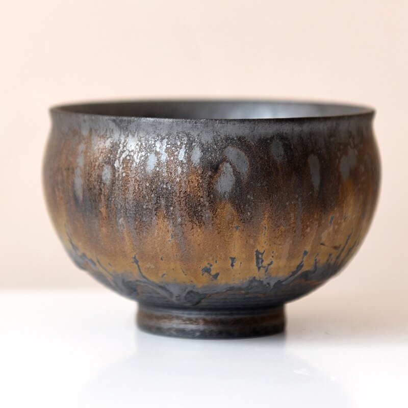 Gilt Ceramic Tea Cups, Handmade Ramble & Roam
