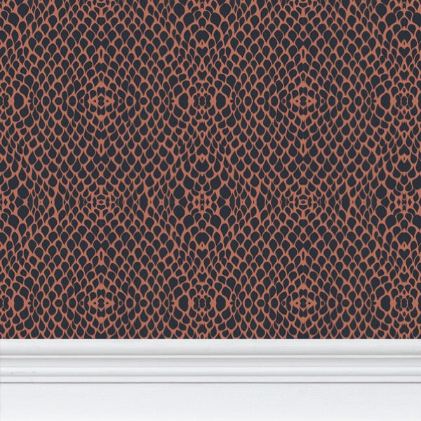Ginger Snakes, Pink Wallpaper Ramble & Roam