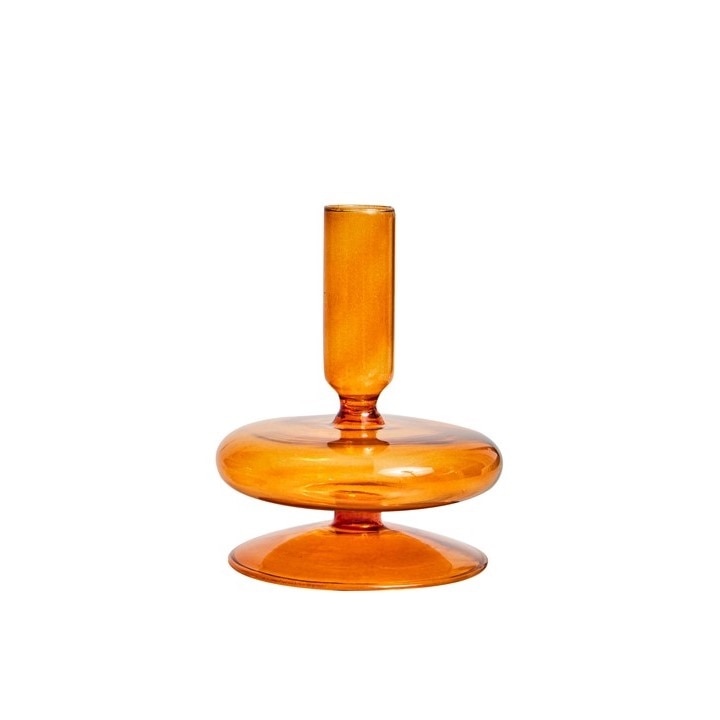 Glass candlesticks Ramble & Roam