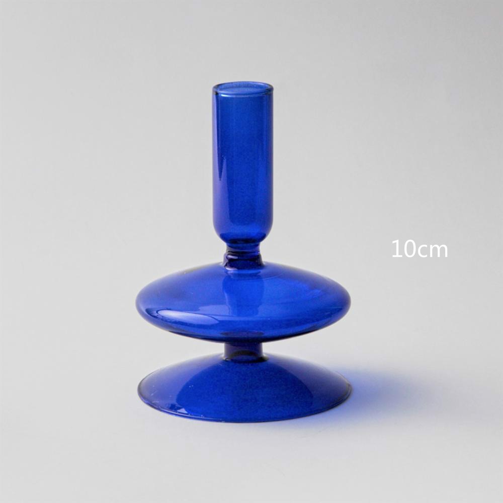 Glass candlesticks Ramble & Roam