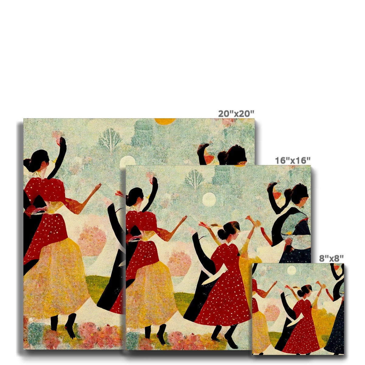 Grandma Moses witches Eco Canvas Ramble & Roam