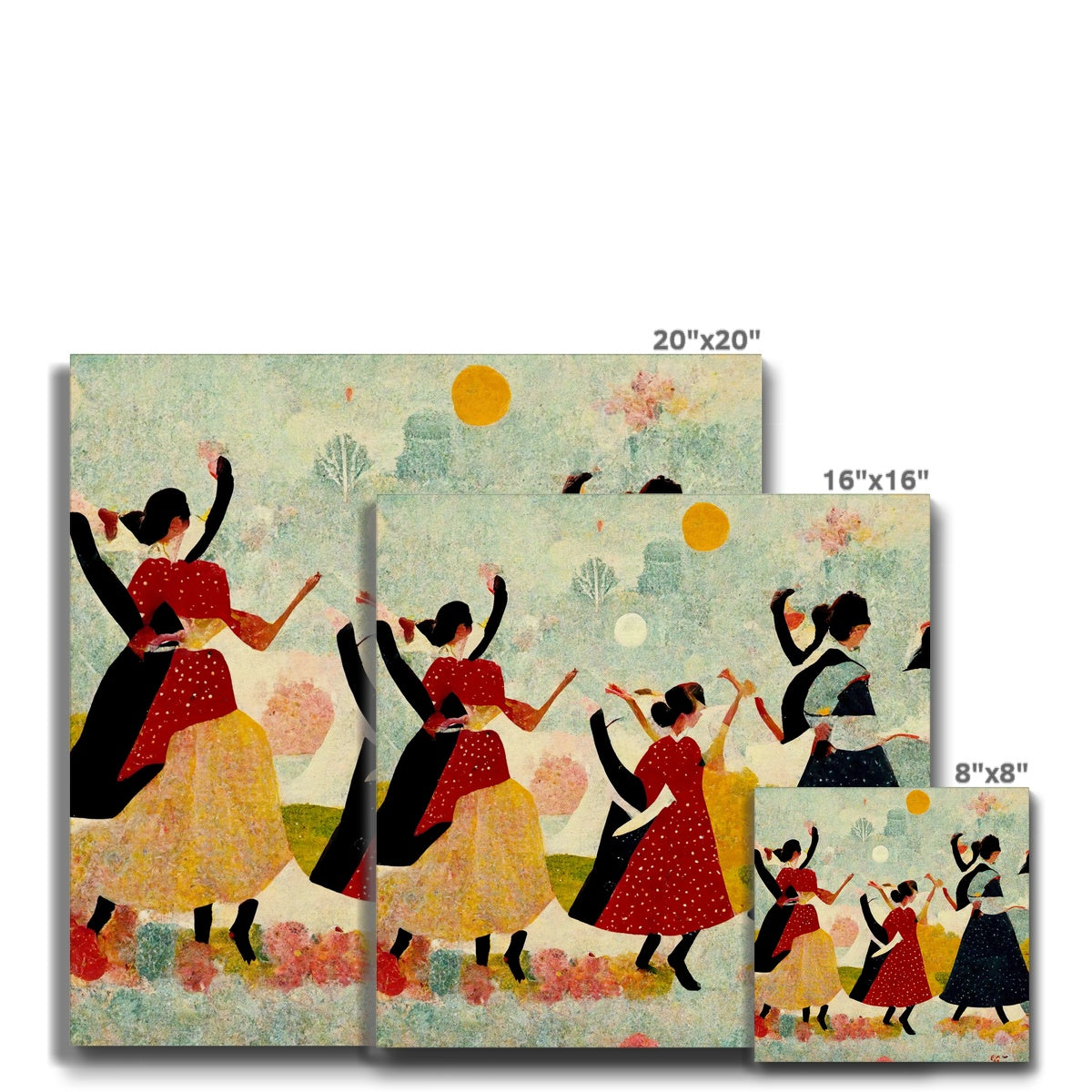 Grandma Moses witches Eco Canvas Ramble & Roam