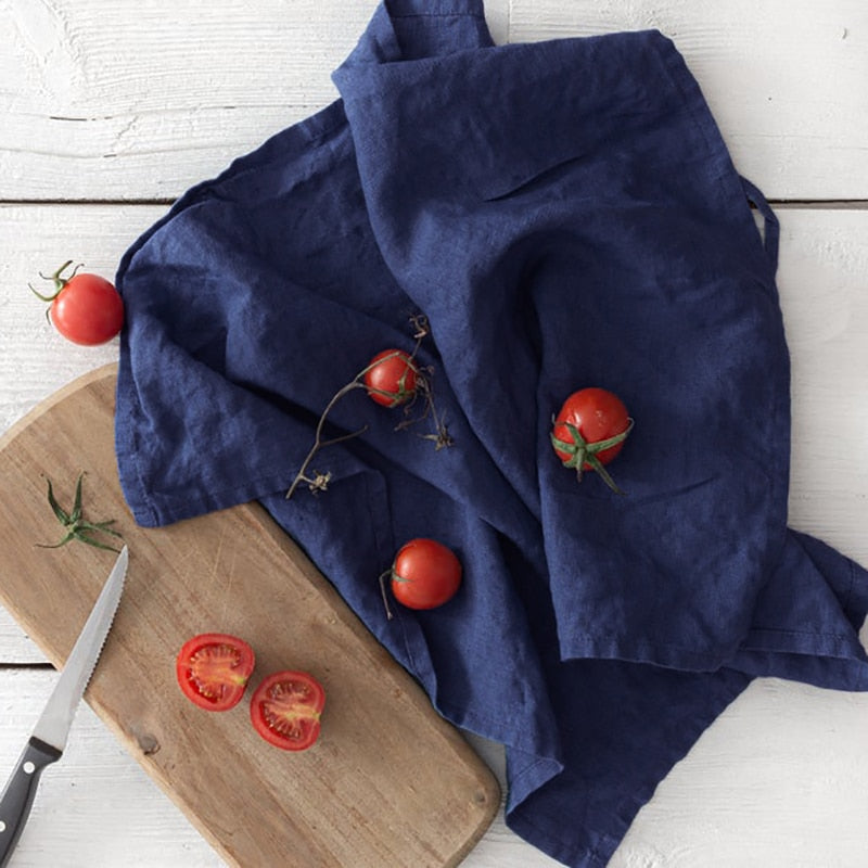 Hand-dyed towels, set of 4 Ramble & Roam