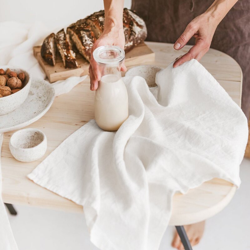 Hand-dyed towels, set of 4 Ramble & Roam