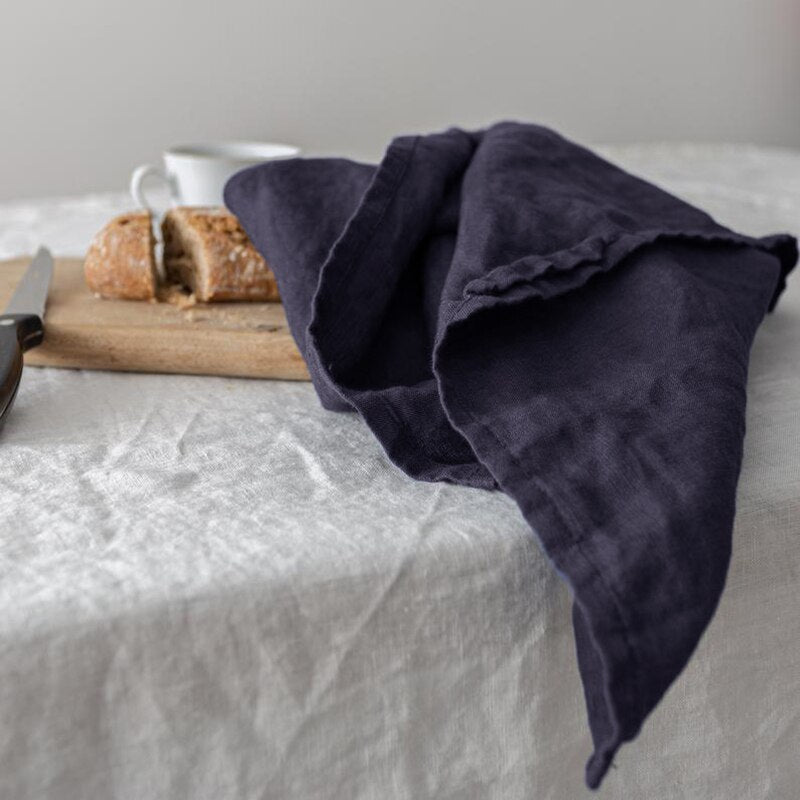 Hand-dyed towels, set of 4 Ramble & Roam