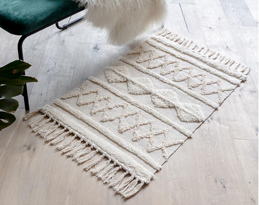Indian Thick Soft Wool Layering Rugs, 2x3ft Ramble & Roam
