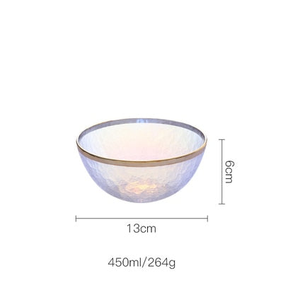Iridescent Rainbow Glass Tableware Ramble & Roam