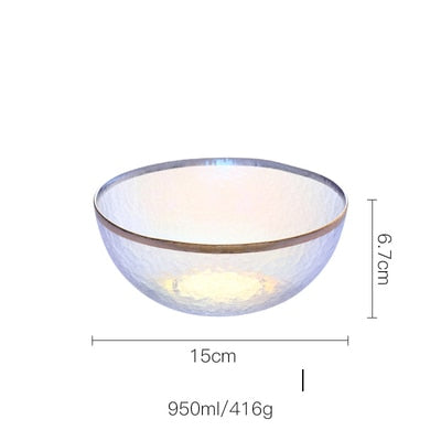 Iridescent Rainbow Glass Tableware Ramble & Roam