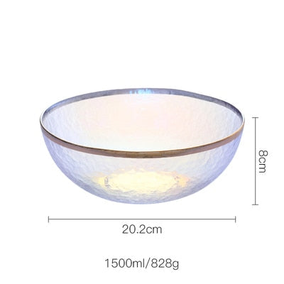 Iridescent Rainbow Glass Tableware Ramble & Roam